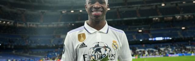 开云体育下载-1助攻1参与 维尼修斯当选比赛MVP 5年内拿金球？！